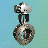 Alloy Steel Double Off-Set Disc Butterfly Valve