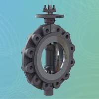 Carbon Steel Double Off-Set Disc Butterfly Valve