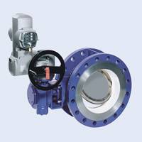 Cast Iron Double Off-Set Disc Butterfly Valve
