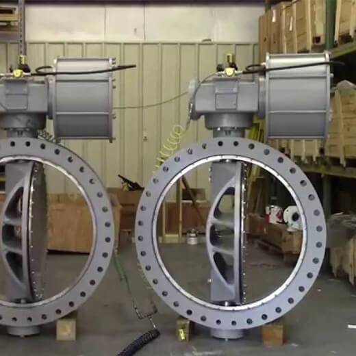 Double Off-Set Disc Butterfly Valves