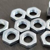 Duplex Steel Hex Lock Nuts
