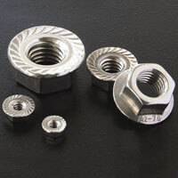 Super Duplex Steel Hex Flange Nuts