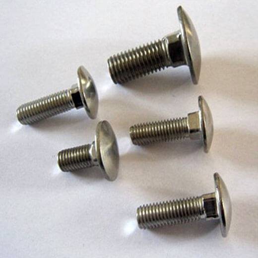 Super Duplex Steel Mushroom Head Square Neck Bolts
