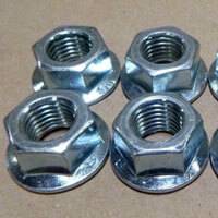 Stainless Steel Hex Flange Nuts