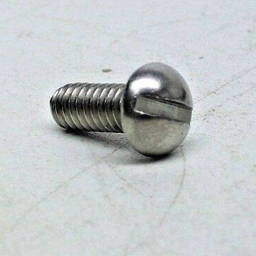 Stainless Steel Slotted Round Head Screw