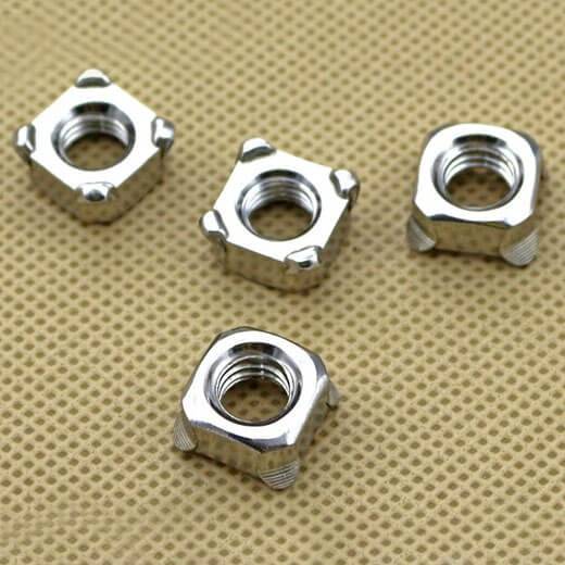 Stainless Steel Square weld Nuts