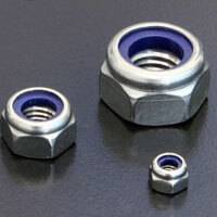 Stainless Steel Thick Nyloc Nuts