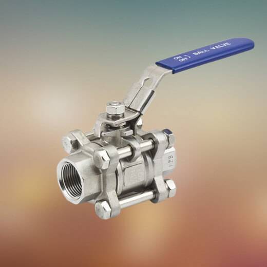 Three Piece Design Ball Valves