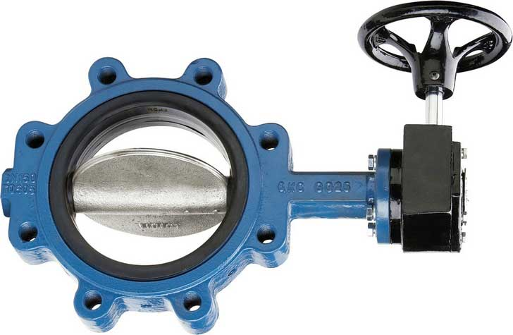 This is the Butterfly valve diagram