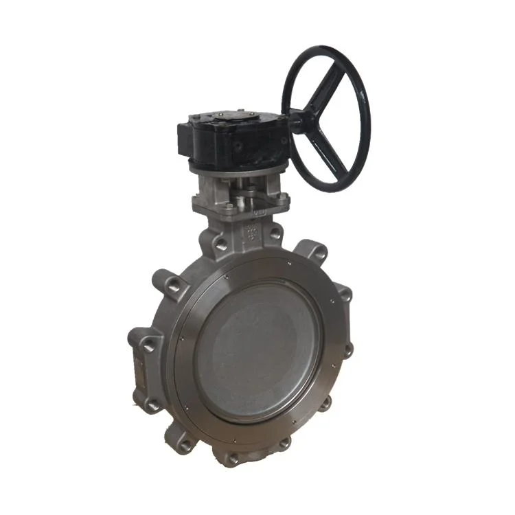 The image showing the diagram of Double-offset valves